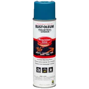 17 OZ M1600 System SB Precision Line Marking Paint - APWA Caution Blue