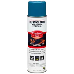 17 OZ M1600 System SB Precision Line Marking Paint - APWA Caution Blue