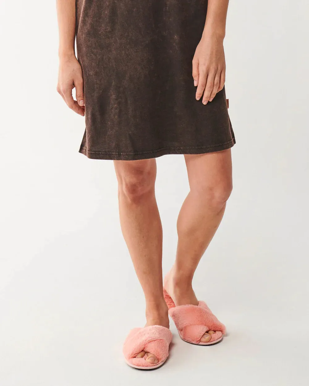 Adult Slippers: Blush Pink