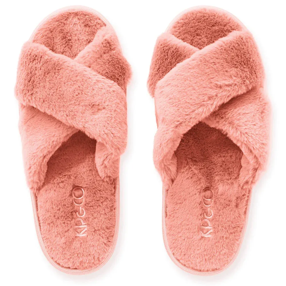 Adult Slippers: Blush Pink