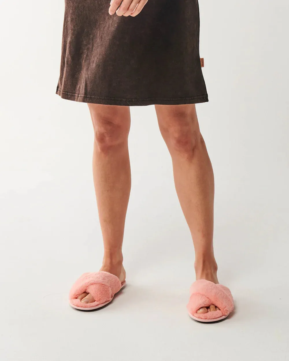 Adult Slippers: Blush Pink