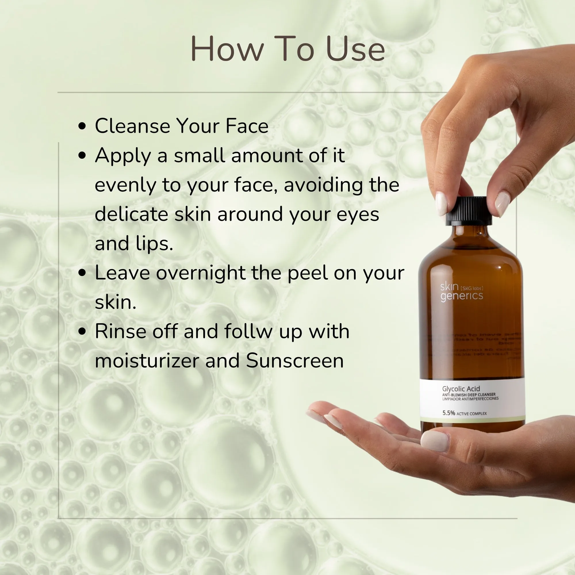 Anti Blemish Cleanser With Glycolic Acid