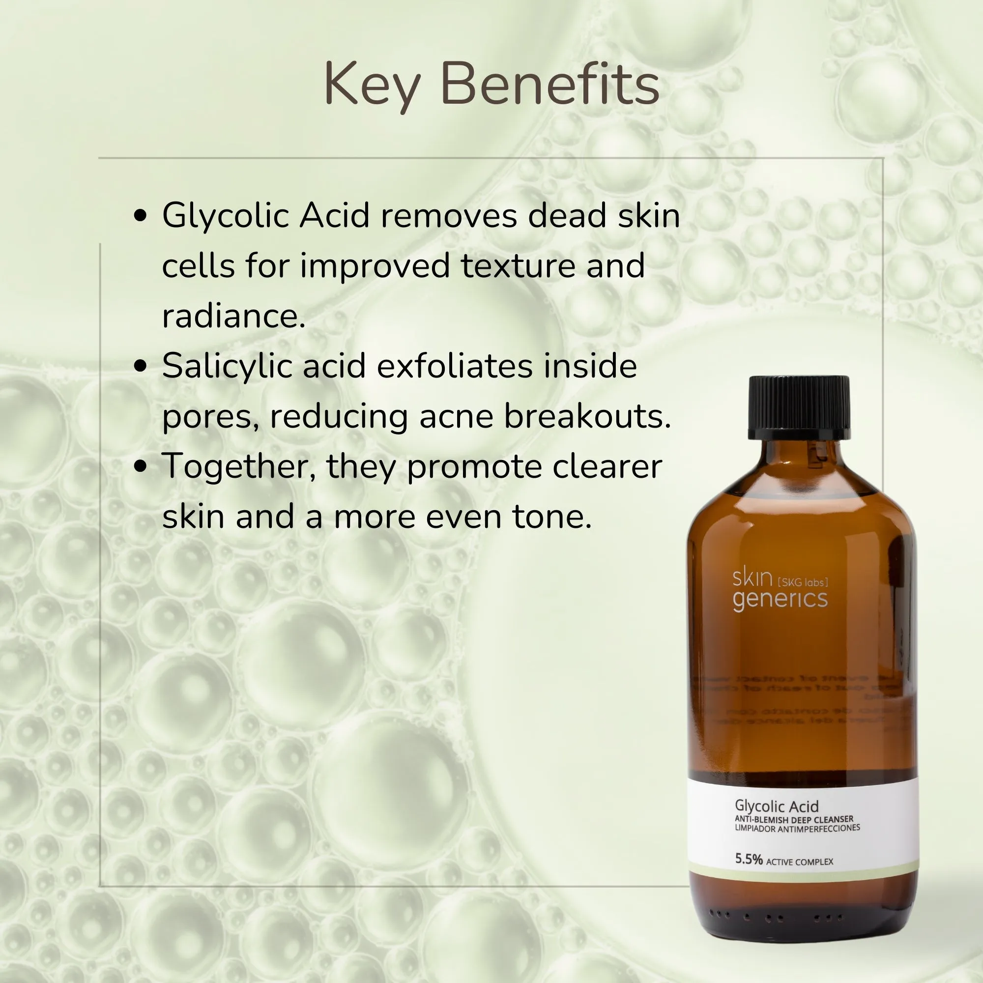 Anti Blemish Cleanser With Glycolic Acid