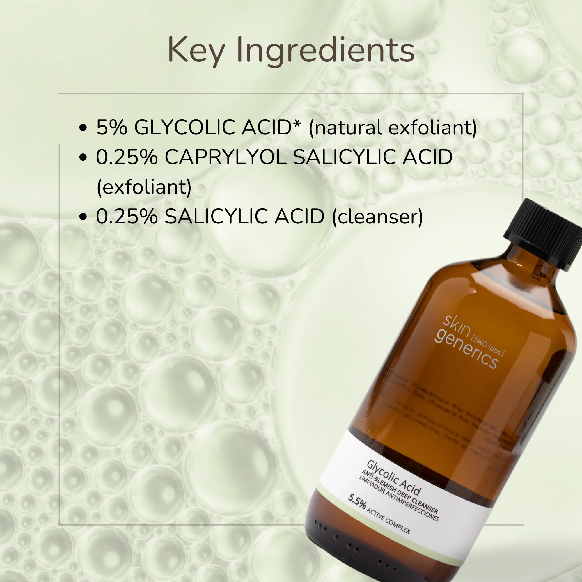 Anti Blemish Cleanser With Glycolic Acid