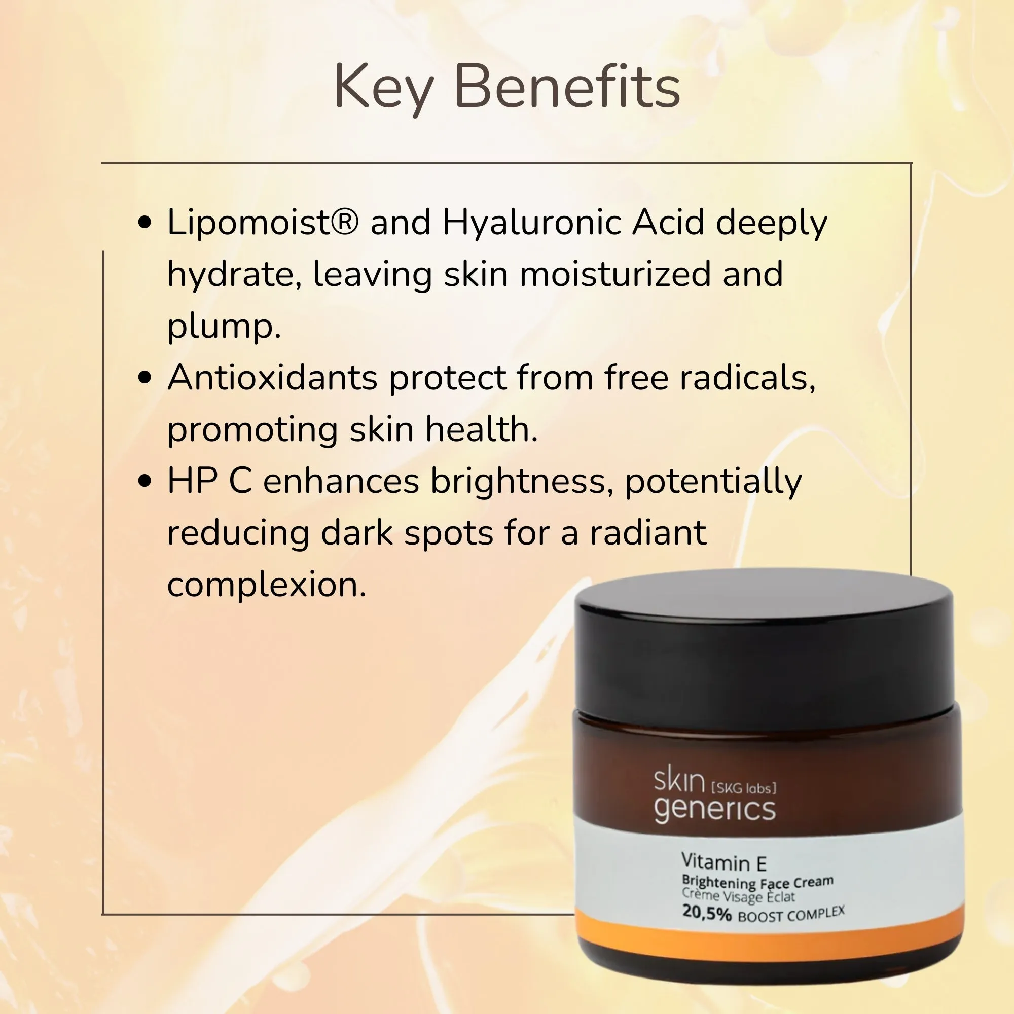 Brightening Face Cream With Vitamin E