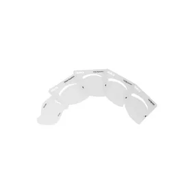 Clear Soft Flexible Airbrow Stencils & Shaper Template