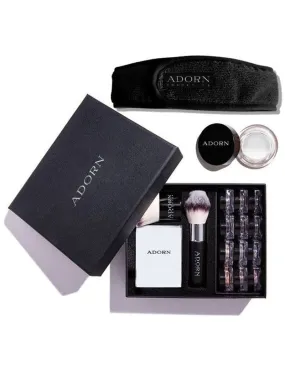 Discover Adorn Mineral Makeup Trial Box   Vegan Brushes