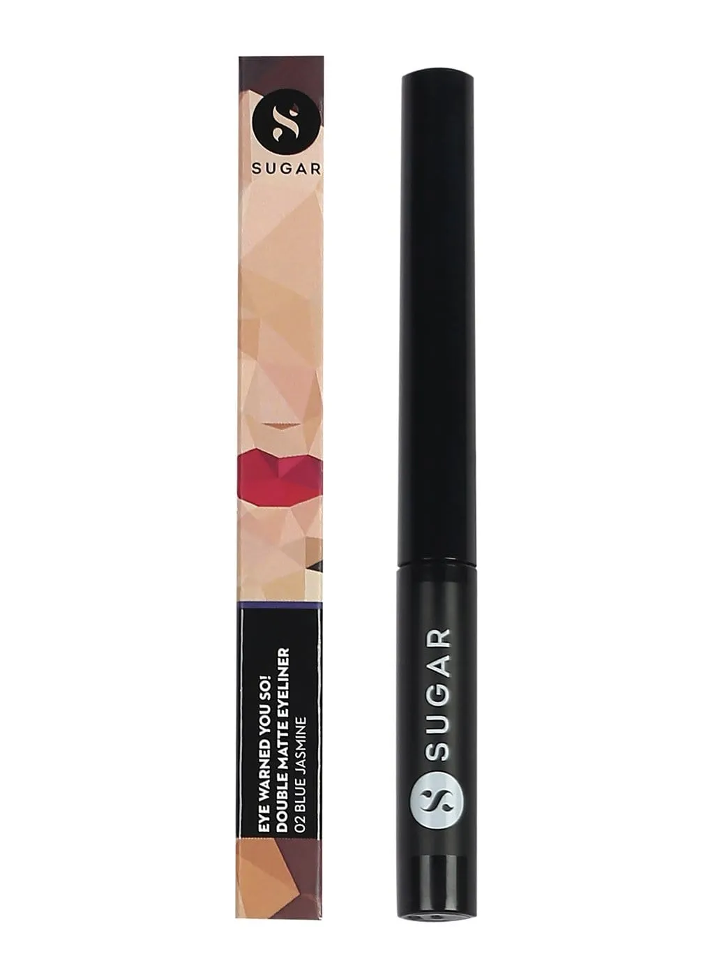 Eye Warned You So! Double Matte Eyeliner - 02 Blue Jasmine