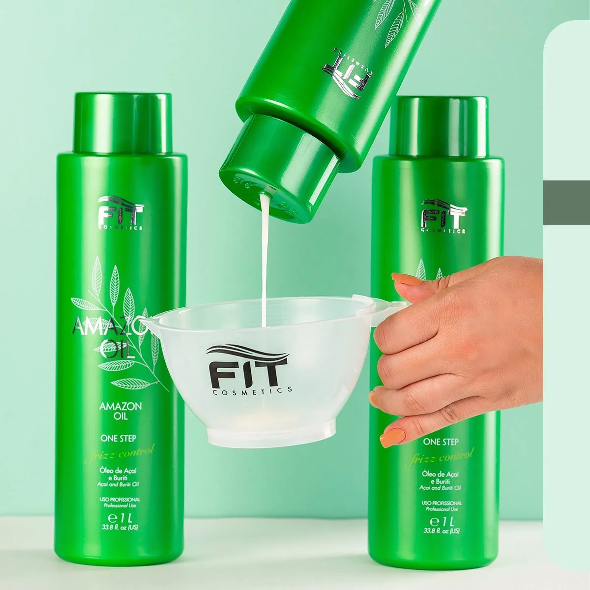 Fit Cosmetics Amazon Oil Brazilian Keratin Progressive Brush 100ml/3.38 fl.oz.