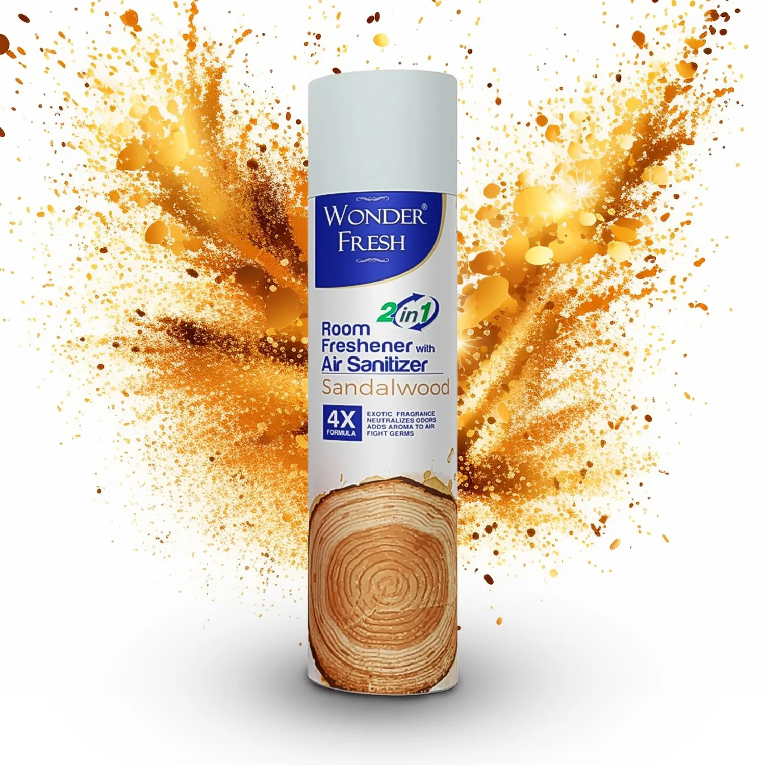 Fresh Air Sandalwood Fragrance Spray for Home (125g)