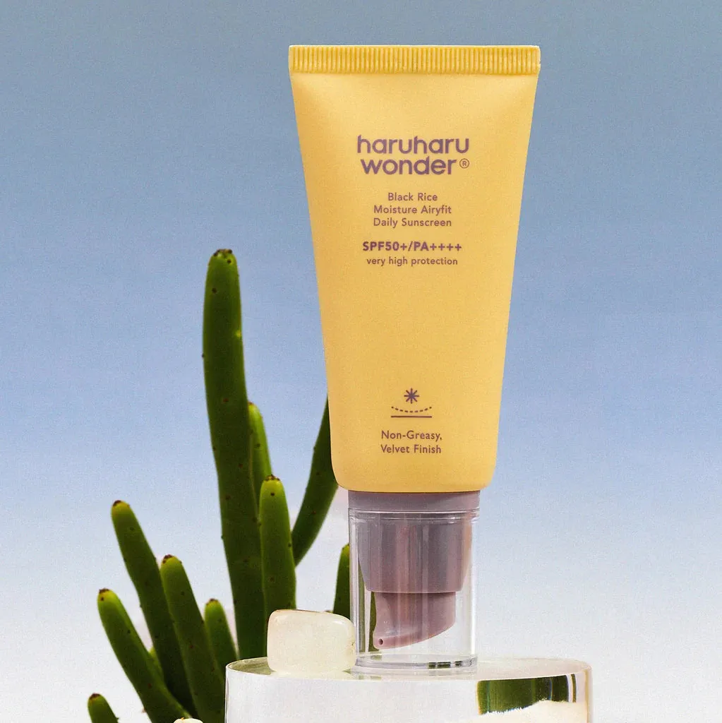 Haruharu WONDER - Black Rice Moisture Airyfit Sunscreen