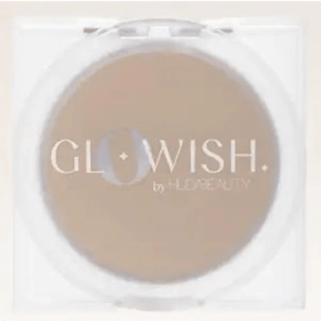 HUDA BEAUTY GLOWISH LUMINOUS PRESSE POWDER IN SHADE #02 FAIR LIGHT 10G