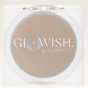 HUDA BEAUTY GLOWISH LUMINOUS PRESSE POWDER IN SHADE #02 FAIR LIGHT 10G