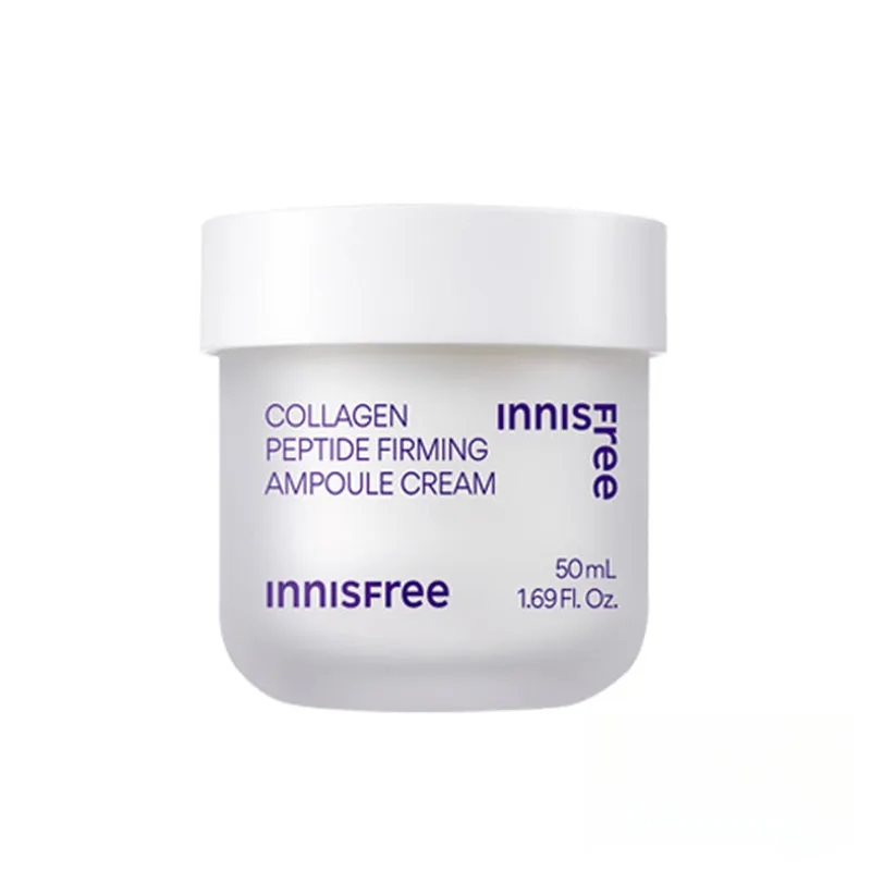 INNISFREE Collagen Peptide Firming Ampoule Cream/ Collagen Green Tea Ceramide Bounce Cream