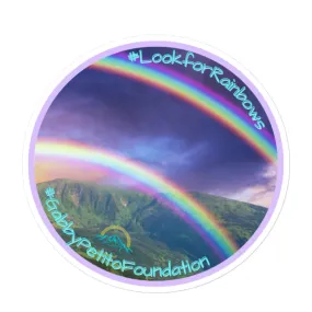 #LookforRainbows Bubble-free stickers