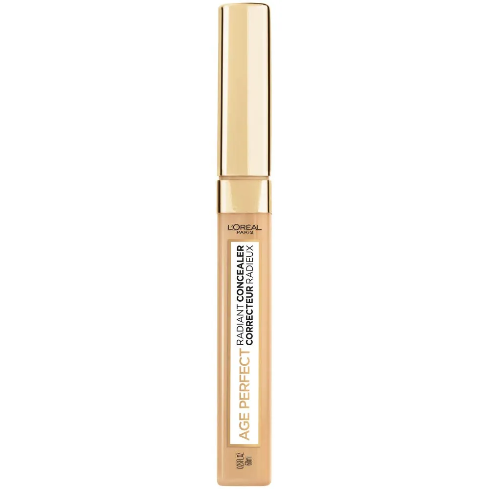 L'Oreal Paris Age Perfect Radiant Concealer with Hydrating Serum and Glycerin, Cream Beige
