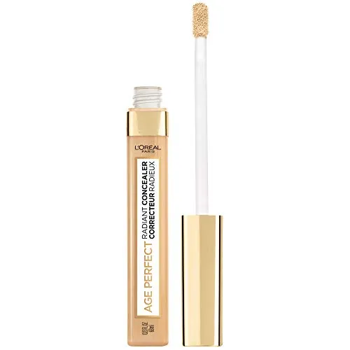 L'Oreal Paris Age Perfect Radiant Concealer with Hydrating Serum and Glycerin, Cream Beige