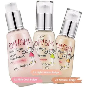 MIZON Oh! Shy Lady Aqua Layer Foundation [SPF 25/ PA  ] 55ml, Select