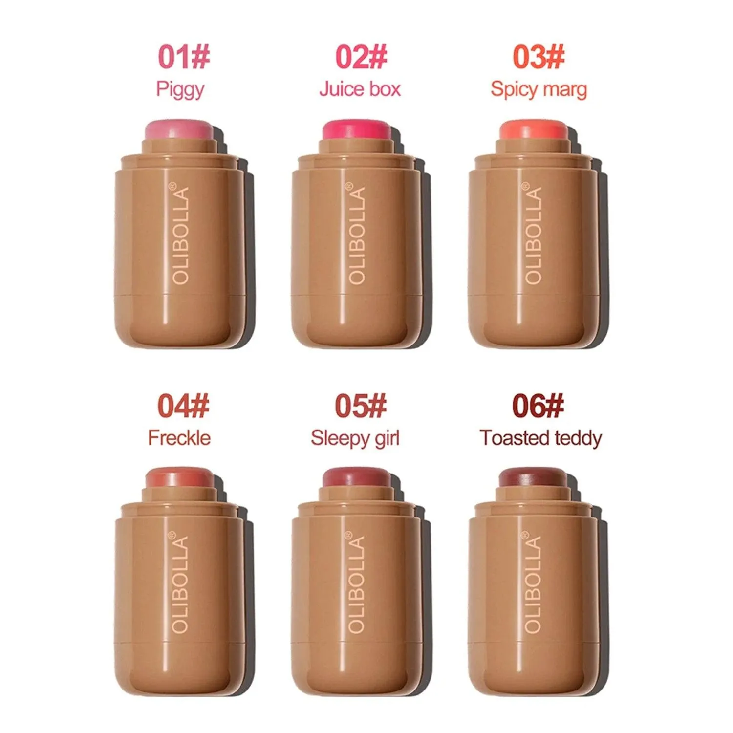 OLIBOLLA Pocket Blush Stick Soft Cheek & Lip Tint - 5.3g