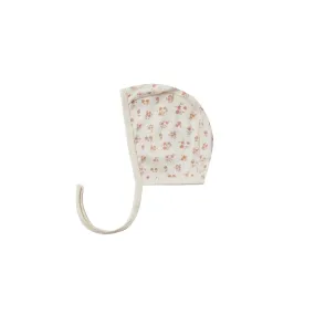 Pointelle Bonnet - Blush Floral