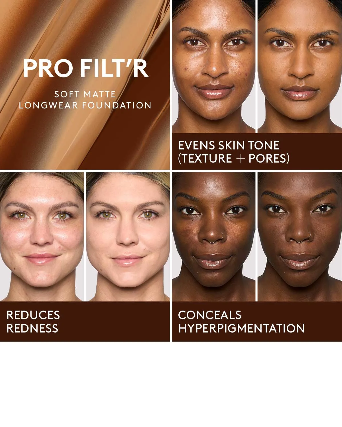 Pro Filt'r Soft Matte Longwear Foundation — #170