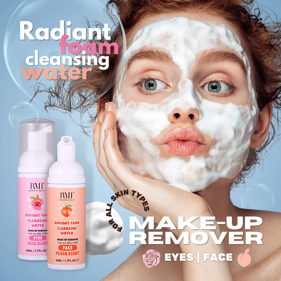 Radiant Foam Cleansing Water- Face