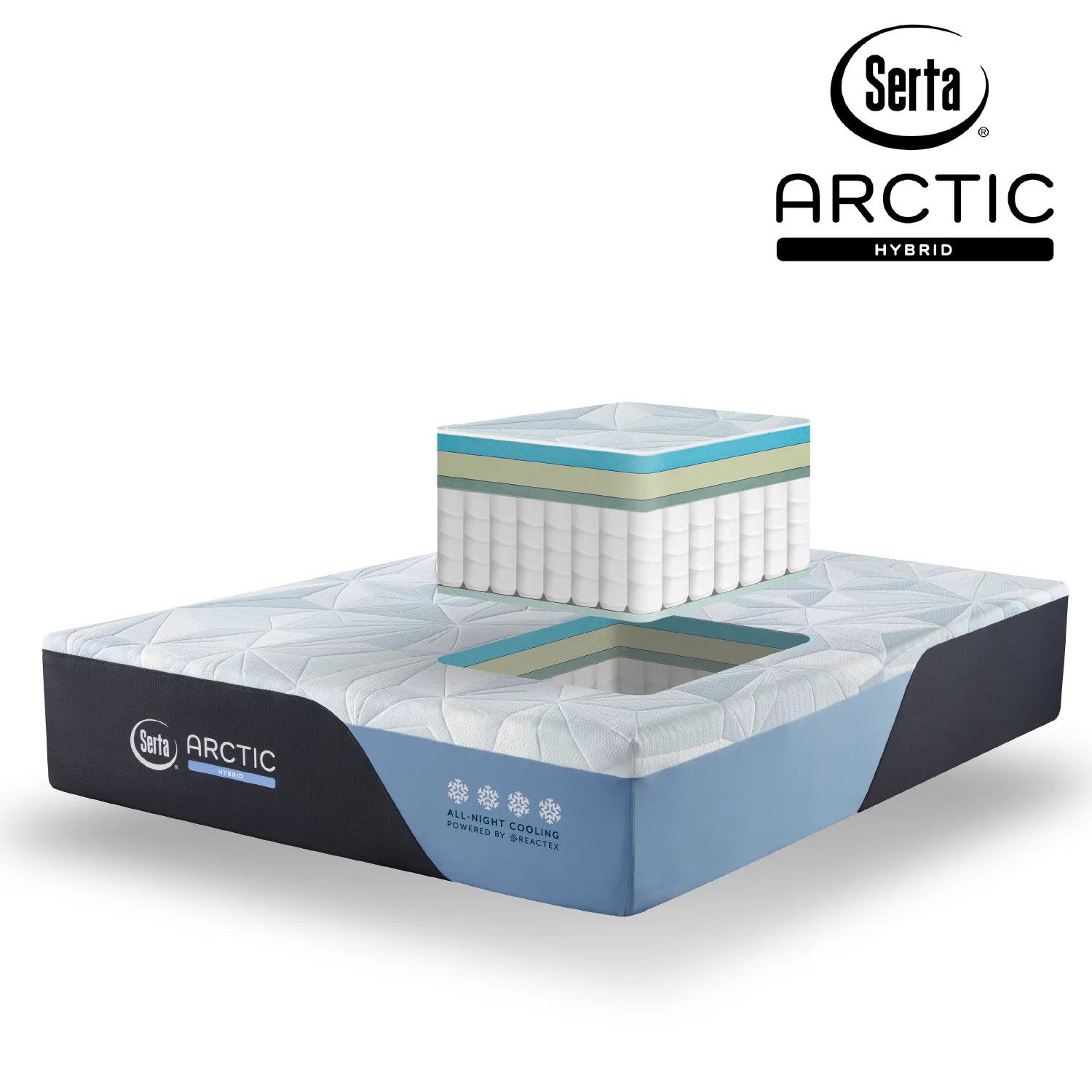 Serta Arctic 13.5" Medium Hybrid Mattress