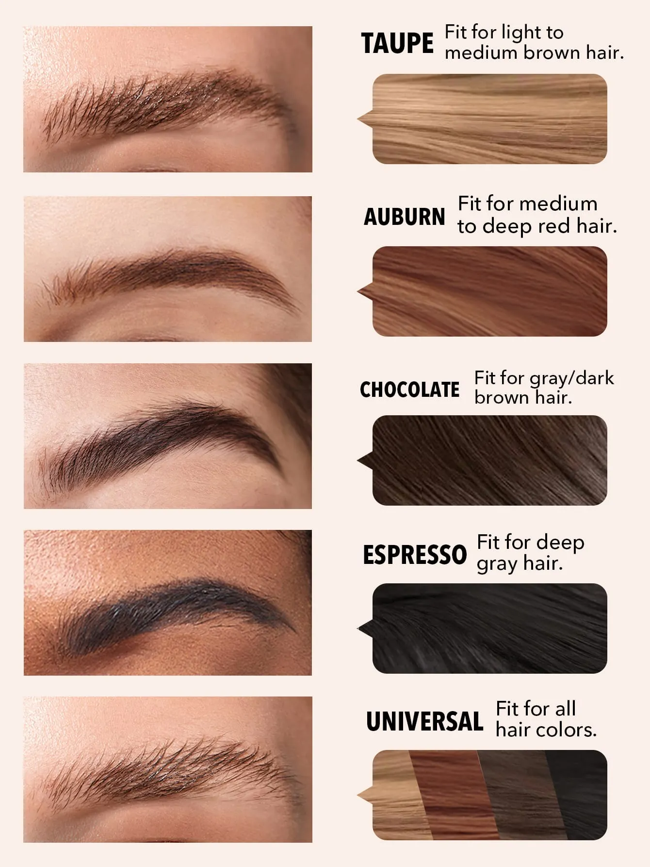 SHEGLAM Brow Raising Wax Stick Taupe