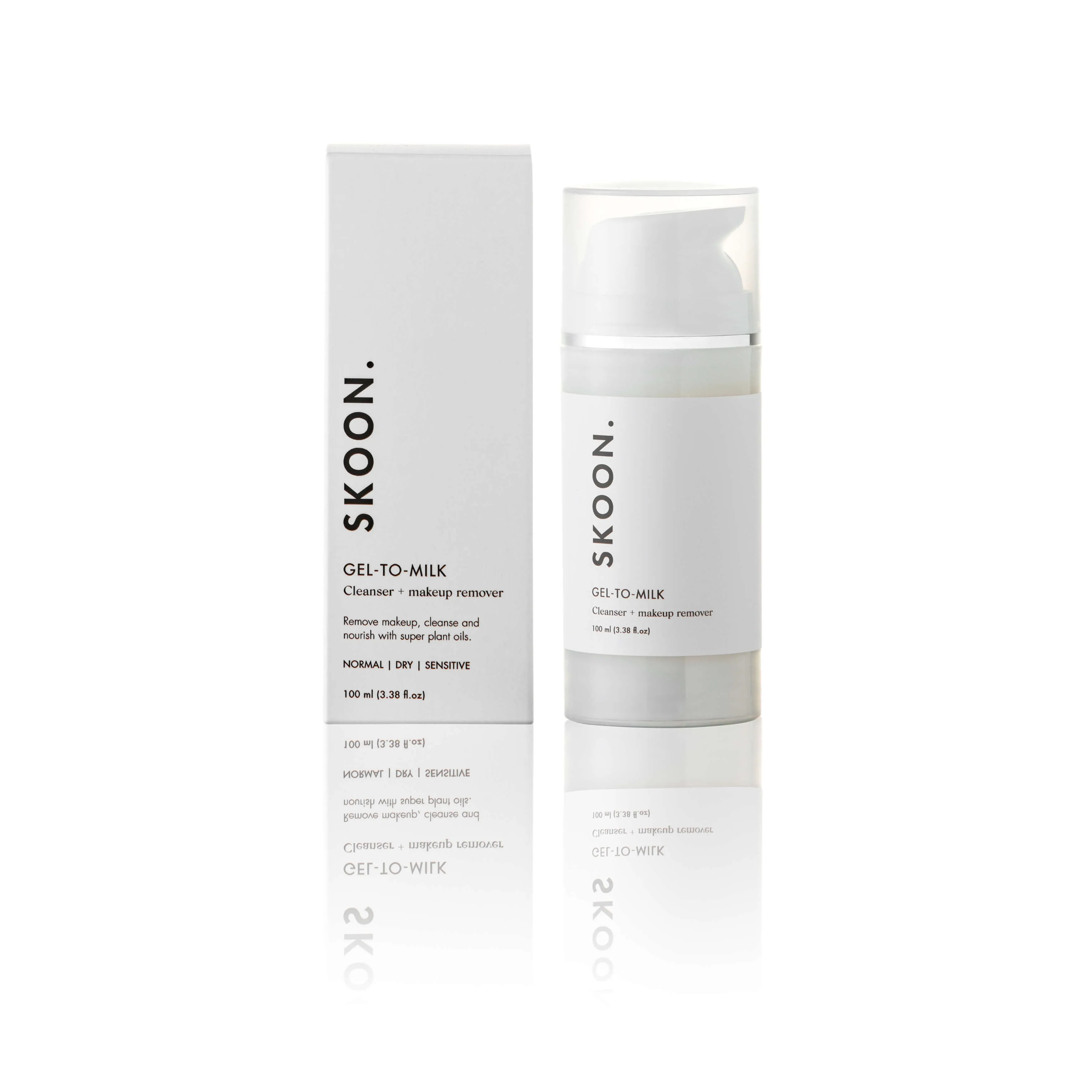 SKOON. GEL-TO-MILK Cleanser   make-up remover