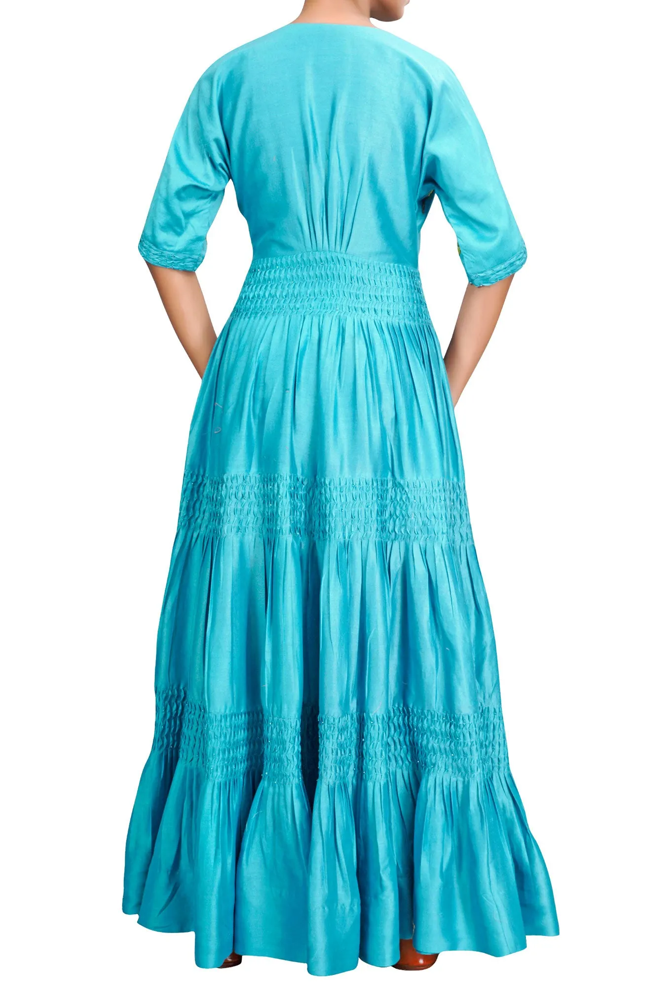 Spray Rose long dress