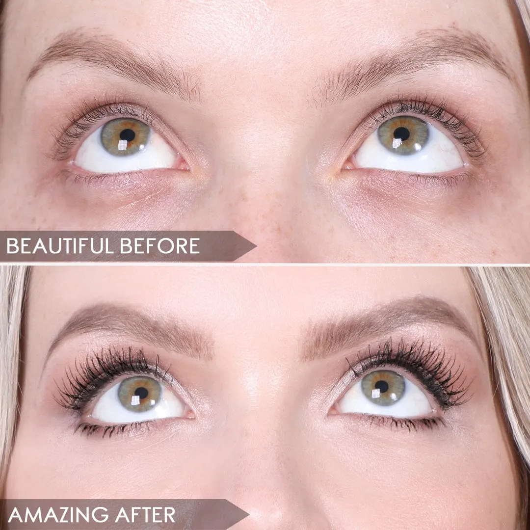 Vibralash Extreme Length Tubing Mascara   4D Lash & Brow Growth Serum 2PCE Kit