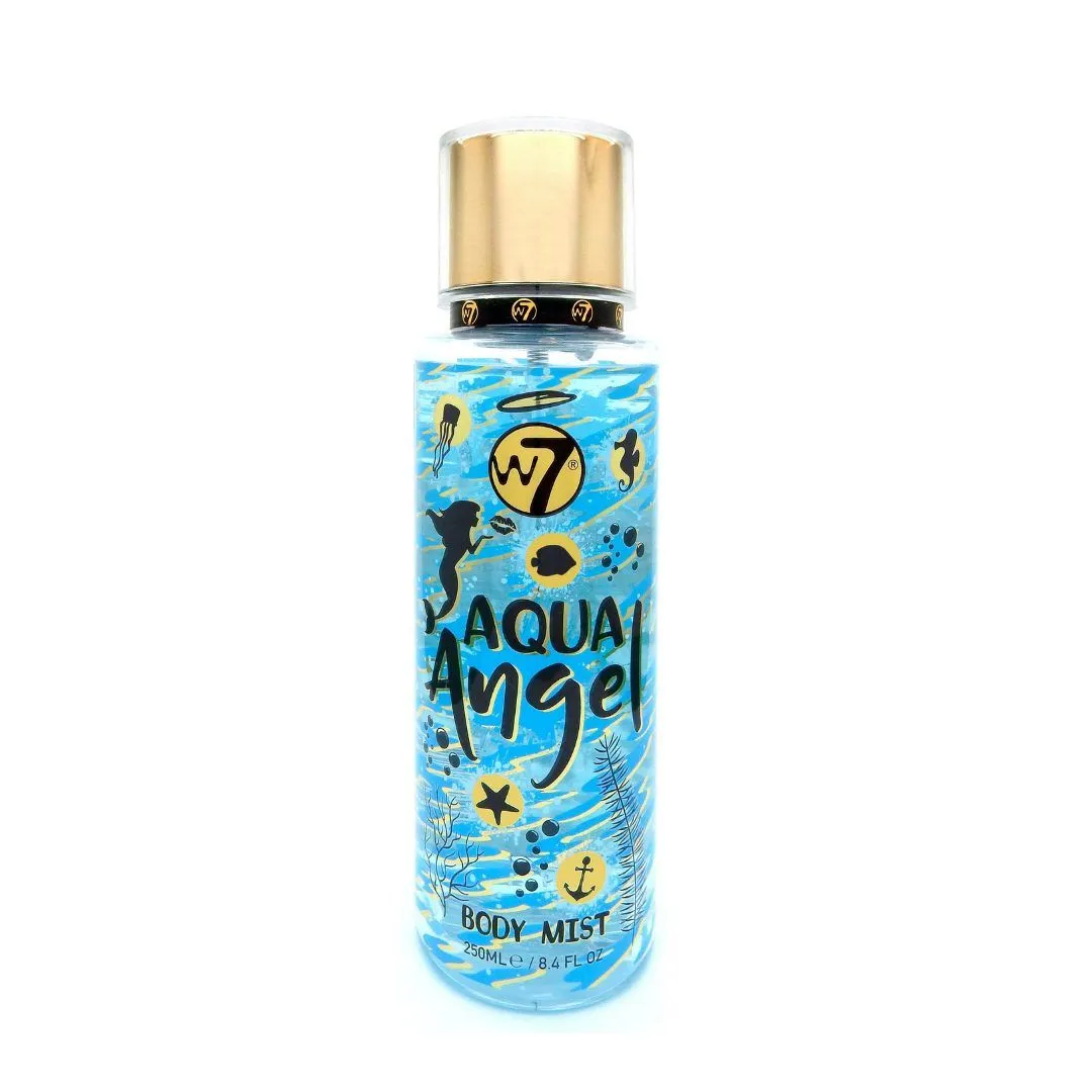 W7 Women's Body Mist Spray Aqua Angel 250ml