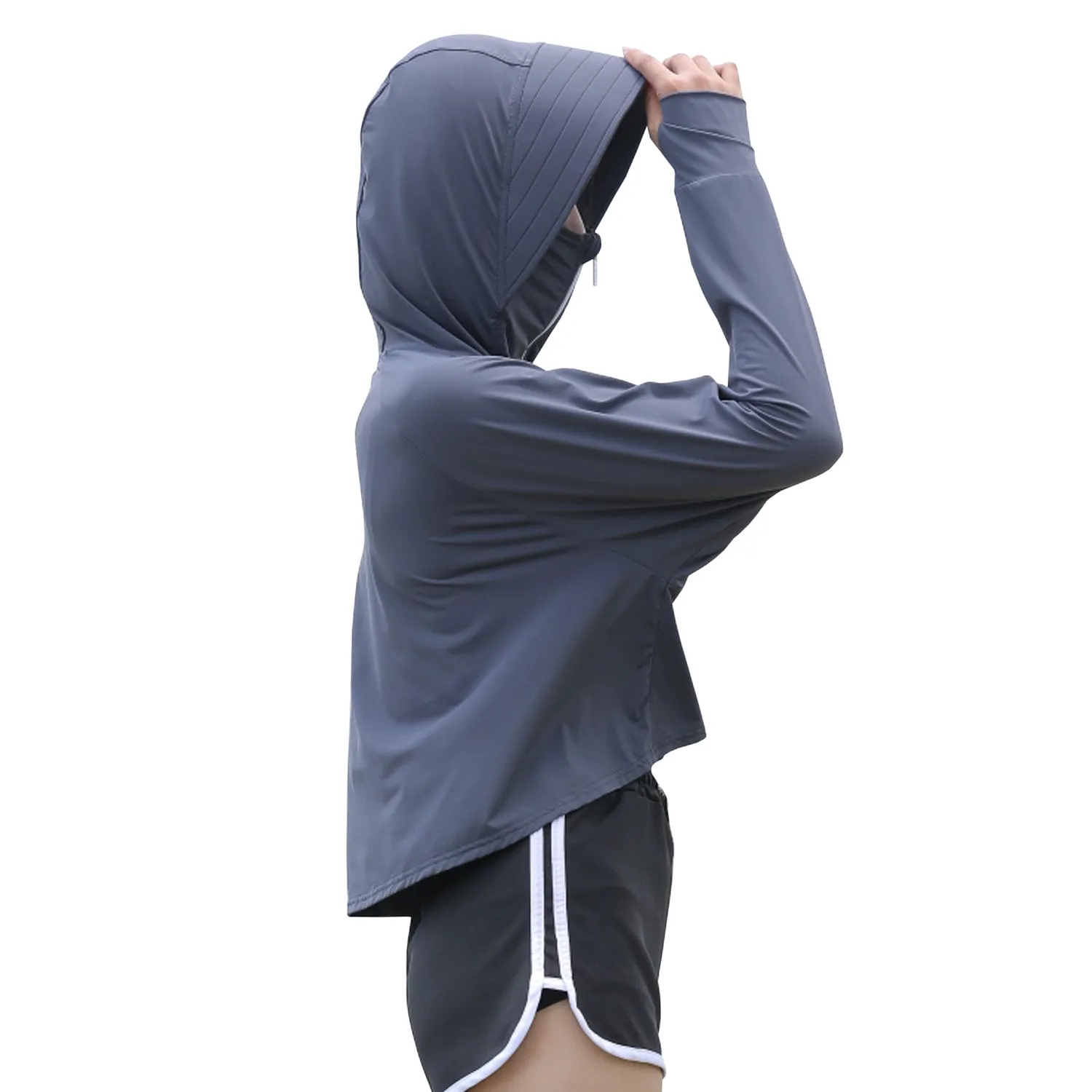 Women's Hooded UV UPF50  Sun Protection Jacket